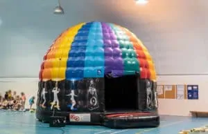 disco-dome-for-hire-just-4-leisure-bouncy-castles-in-cork